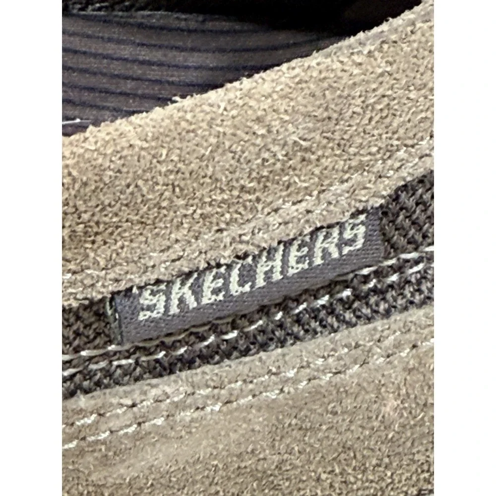 Skechers Relaxed Fit Loafers Mens 11 Brown Slip On Comfort Casual Travel‎
